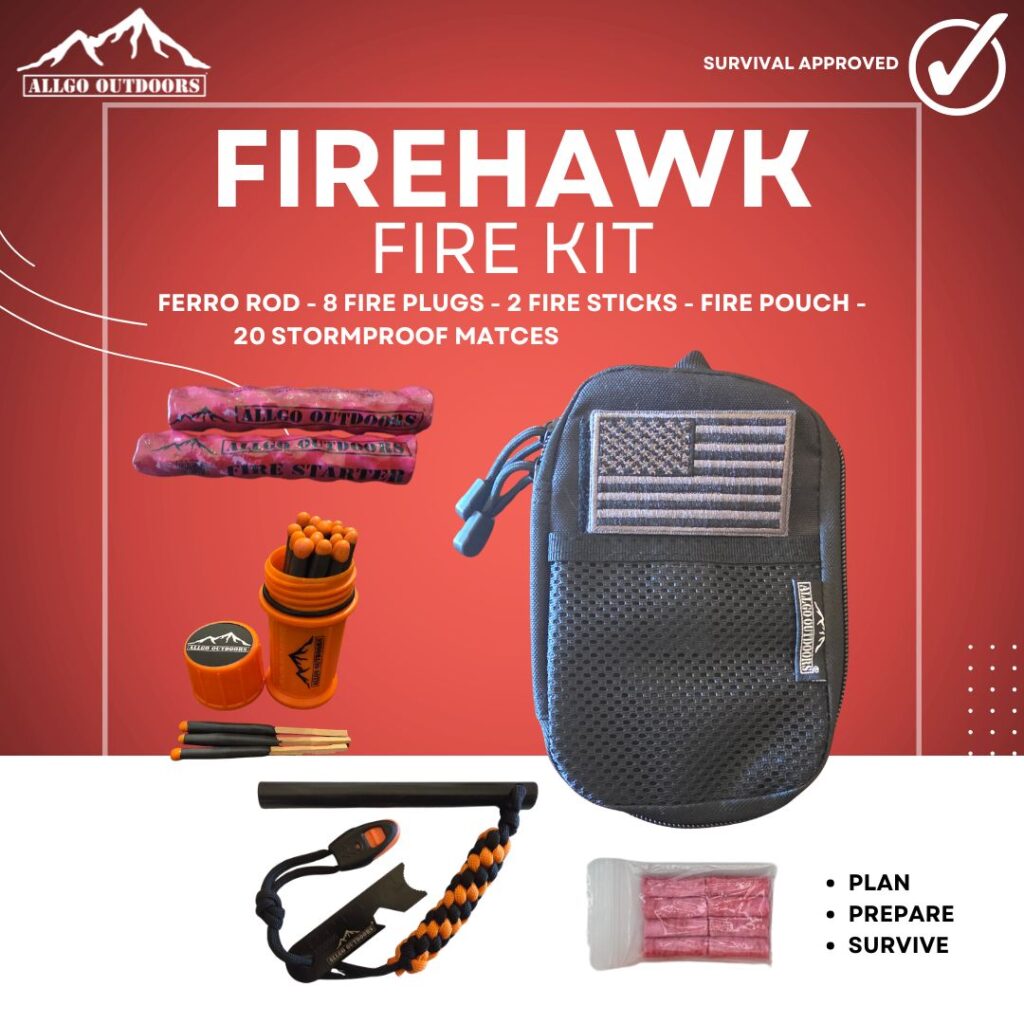 Allgo Outdoors Firehawk Fire Starter Kit
